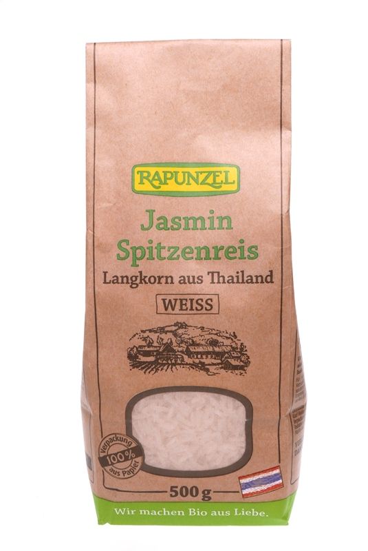 Rýže jasmínová bílá 500g BIO