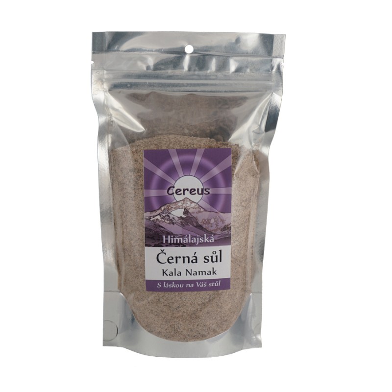 Sůl himálajská černá Kala Namak 500g