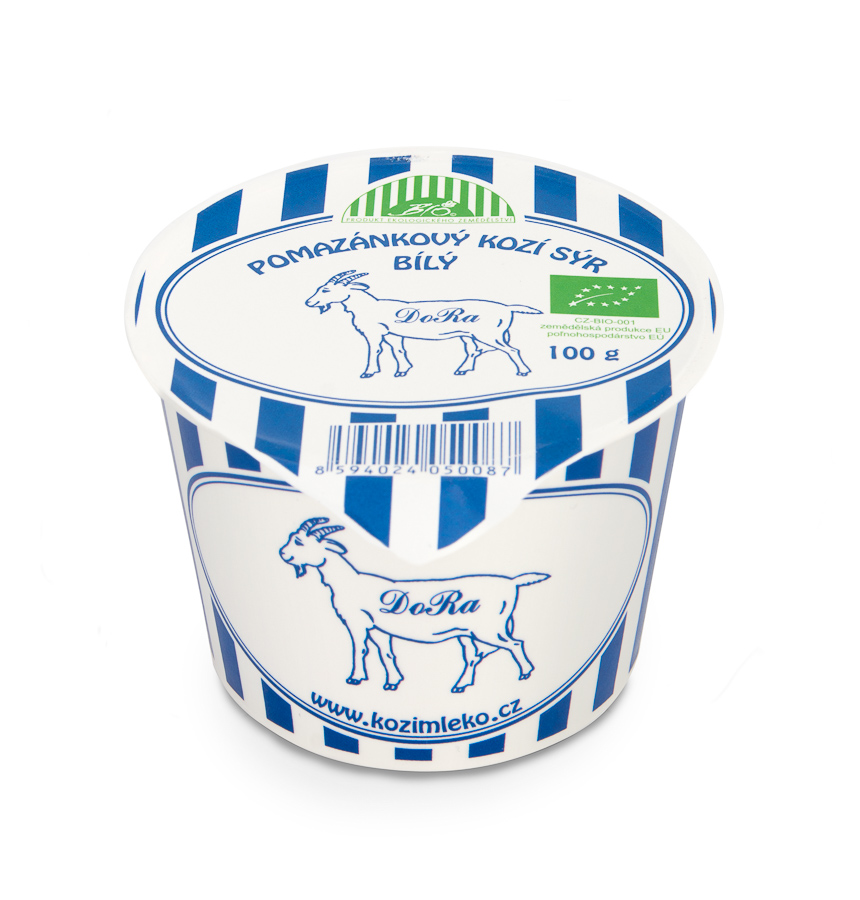 Kozí pomazánka natur 100g BIO